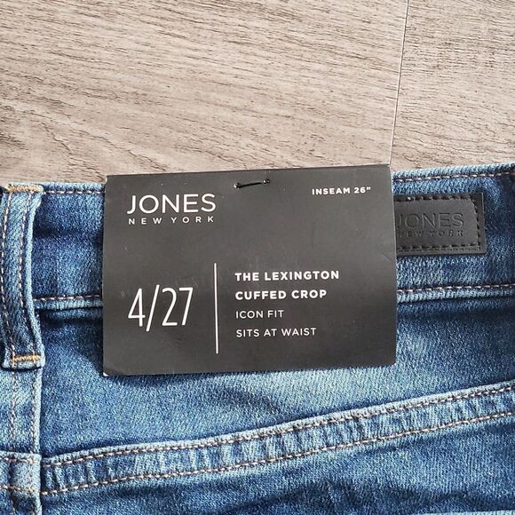 Jones New York jeans cuffed crop size 4 - Picture 5 of 8